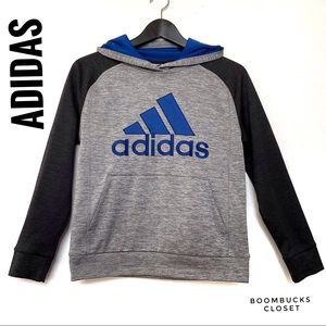 Brand New Adidas Big Logo Fleece Hoodie Sweater